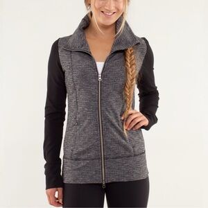 Lululemon Daily Yoga Jacket Coco Pique
